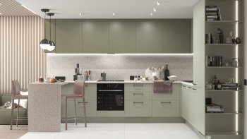 Тренды и новые цвета в дизайне современных кухонь в 2023 году в Чумаково - chumakovo.mebel54.com | фото