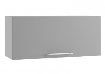 Ройс ПГ 800 Шкаф верхний горизонтальный (Графит софт/корпус Серый) в Чумаково - chumakovo.mebel54.com | фото